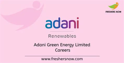 Adani Green Energy Off Campus 2023 | Careers, Salary