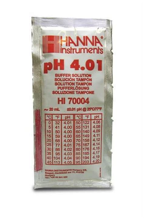 Ph Buffer Sachets