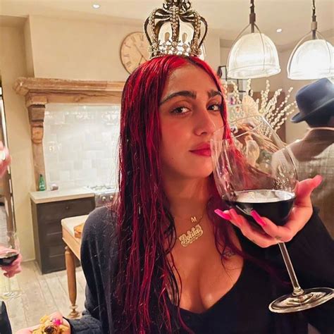 Lourdes “lola” Leon Fanpage On Instagram “lola With Red Hair ️‼️ Lolaleon Nyc Madonna