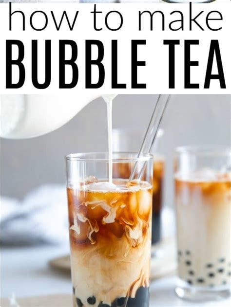 Bubble Tea Recipe - The Forked Spoon