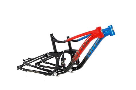 Threaded Full Suspension Mountain Bike Frame With Dnm Rear Shox China