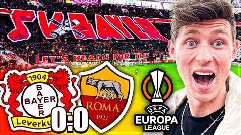 Bayer 04 Leverkusen Vs AS Rom Highlights Tore 0 0 Europa League 22