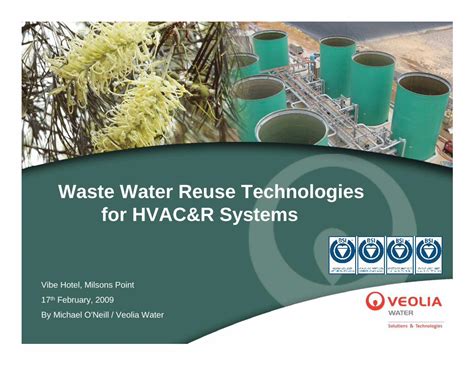 PDF Waste Water Reuse Technologies For HVAC R Systems Wastewater