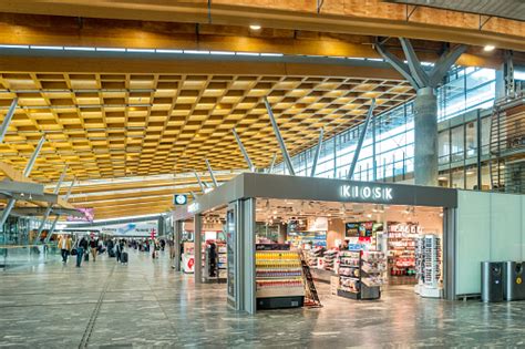 Oslo Airport In Gardermoen Oslo Norway Stock Photo - Download Image Now ...