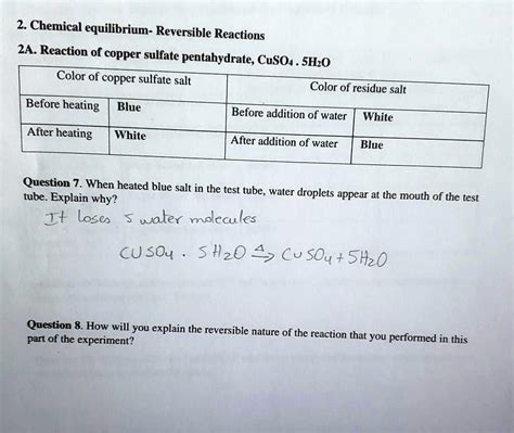 SOLVED:2. Chemical equilibrium- Reversible Reactions 2A Reaction of ...