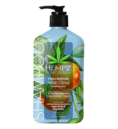 Hempz Triple Moisture Fresh Citrus Shampoo 17oz