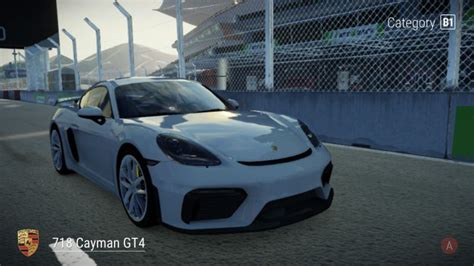 Igcd Net Porsche Cayman Gt In Gear Club Unlimited