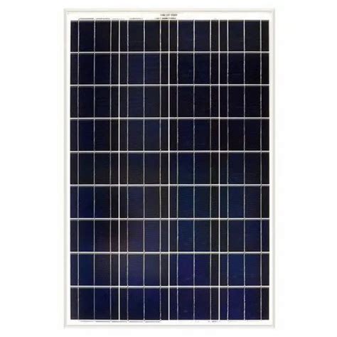 Poly Crystalline Roof Top Solar Power Panel 12 V 0 80 2 80 A At Rs