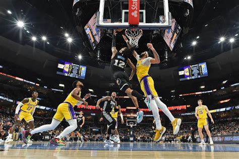 Memphis Grizzlies Vs Los Angeles Lakers Nba First Round