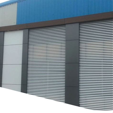 Steel Exterior Louvres Sl Sl H For Commercial At Rs Sq Ft In