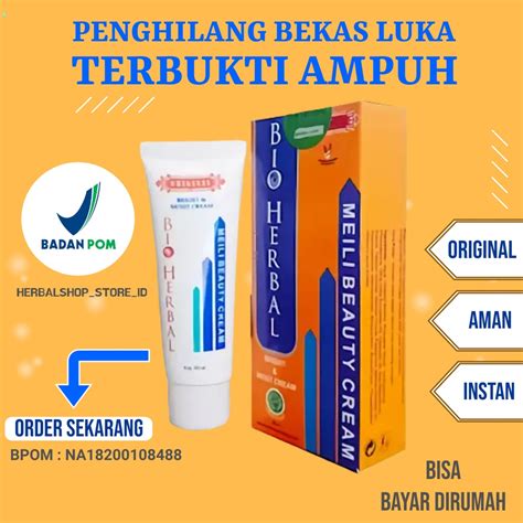 Jual MEILIBAHENLING Cream Salep Penghilang Bekas Luka Bpom Krim Obat