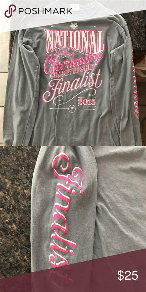 National Hs Cheer Championship 2015 Finalist Shirt Shirts Varsity Top Cheer Nationals Shirts