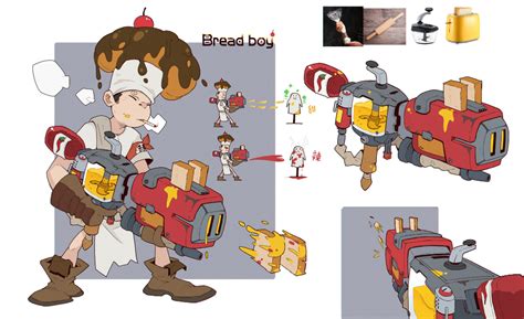 Artstation Bread Boy Jiayu Chen D Character Animation Character