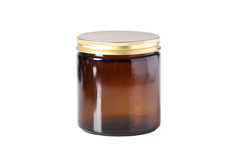 400ml Amber Jar No Lid Aussie Candle Supplies