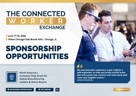 Sponsorship Prospectus The Connected Worker Exchange