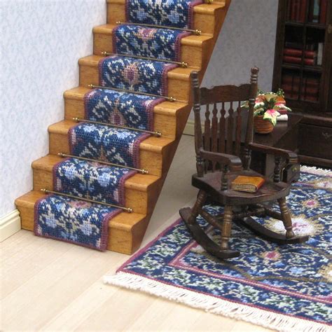 Buy 1 12 Dollhouse Stair Runner Kit 18 Ct Canvas Needlepoint Online In India Etsy