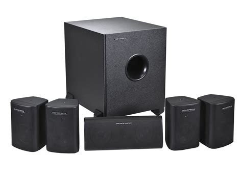 Eletrônica Y&s Home Theater - Amazon.com: Monoprice 108247 - Sistema de altavoces Home Theater - 5.1 ...