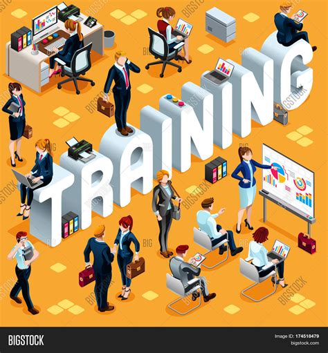 Training Group Vector And Photo Free Trial Bigstock