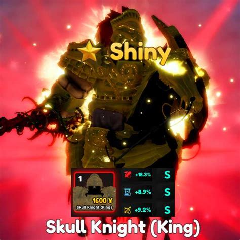 S/S/S Shiny Skull Knight (King) | Anime Adventures AA