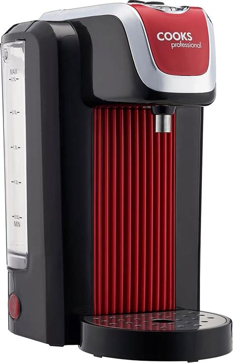 Cooks Professional Instant Hot Water Dispenser 2600W With 2 5L Capacity Drip Tray Energy