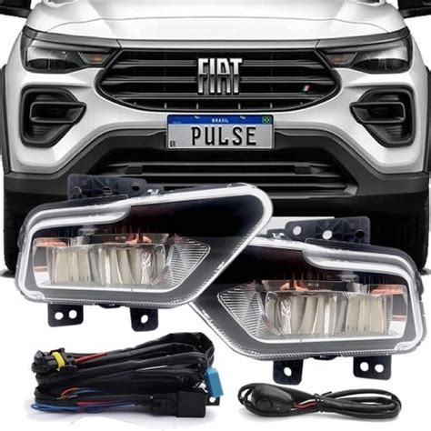 Kit Farol De Milha Neblina Led Fiat Pulse Drive 2021 2022 Frete grátis