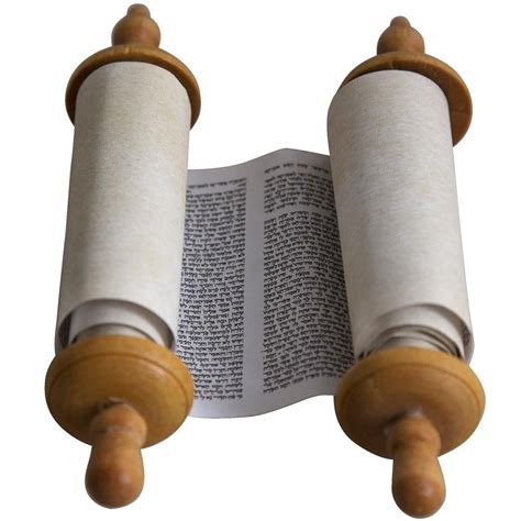 Deluxe Mini Torah Scroll Replica, Jewish Gifts from Israel | Judaica ...