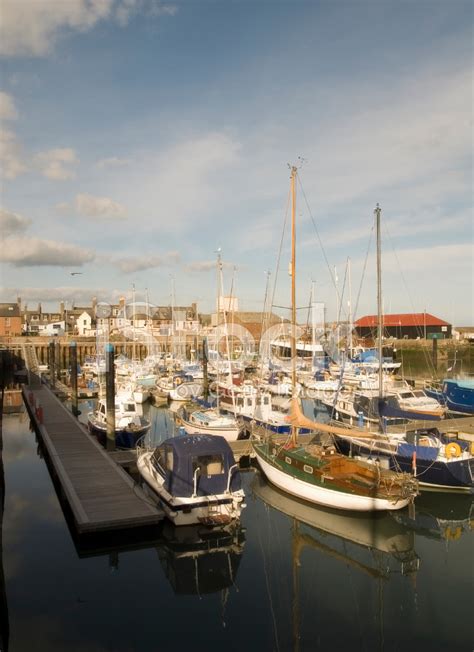 Arbroath Harbour Stock Photo Royalty Free Freeimages