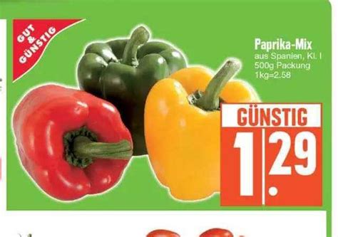 Paprika Mix Angebot Bei Edeka Prospekte De