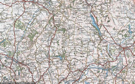 Historic Ordnance Survey Map of Crowborough, 1923