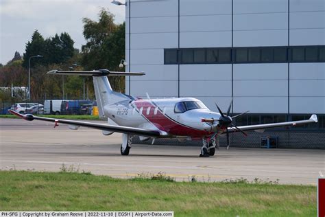 Aircraft PH SFG Pilatus PC 12 NGX C N 2107 Photo By Graham Reeve