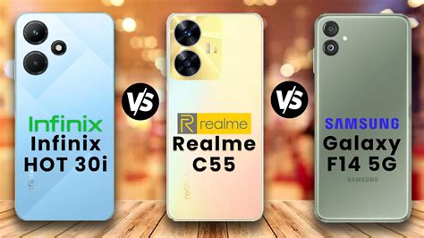 Infinix Hot 30i Vs Realme C55 Vs Samsung Galaxy F14 5g Full Comparison Youtube