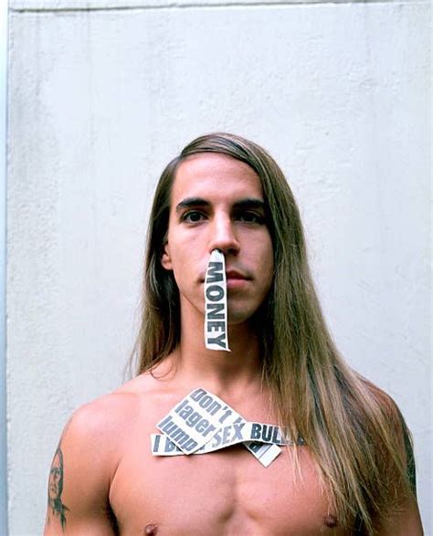 Portrait Of Anthony Kiedis Of The Red Hot Chili Peppers Photographed In