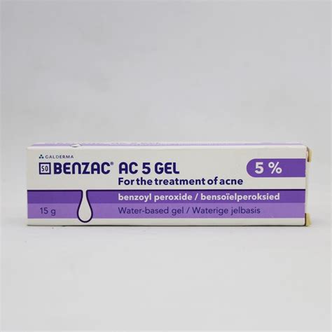 Benzac AC 5 Gel 15g – DelMed