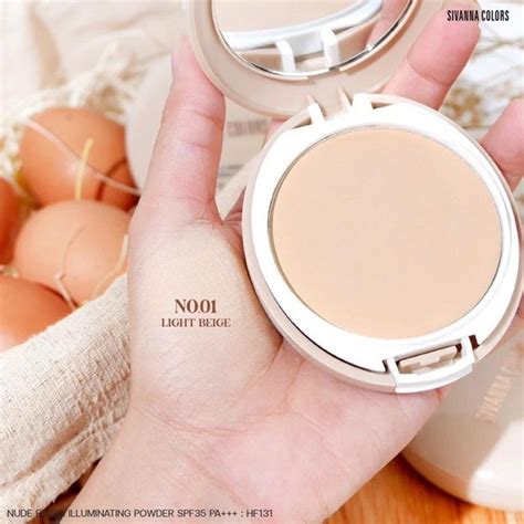 Sivanna แปงพฟ Nude Finish Powder HF131 9 กรม AllOnline