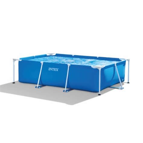 Intex 8 5ft X 26in Rectangular Frame Above Ground Backyard Swimming