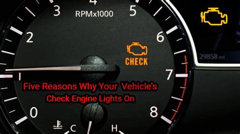 The Top 5 Reasons Your Check Engine Light May Be On Youtube