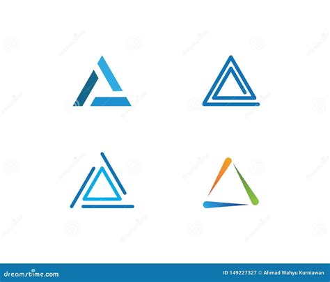 Vector Del Logotipo Del Tri Ngulo Ilustraci N Del Vector Ilustraci N