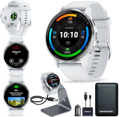 Garmin Venu Gps Smartwatch With Amoled Display Whitestone