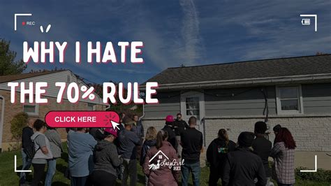 Stop Using The 70 Percent Rule In Your Real Estate Flipping