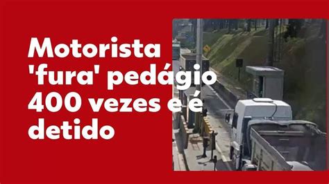 Motorista De Caminhão é Detido Depois De Furar Pedágio Da Rodovia