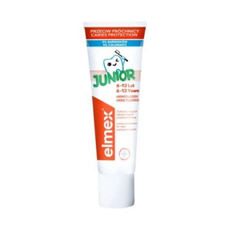 ELMEX JUNIOR Pasta do zębów dla dzieci 6-12 lat, 75 ml