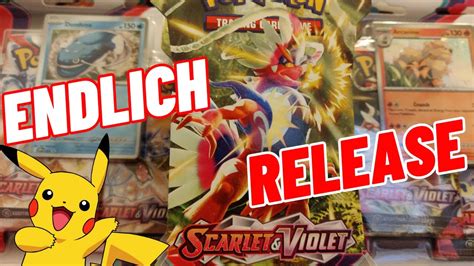 KARMESIN und PURPUR Ära ist da Pokemon Booster Opening KARMESIN