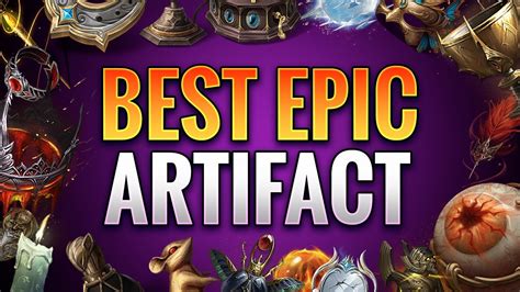 BEST EPIC Artifact Tier List! Don't waste resources! - Dragonheir ...