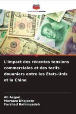 L Impact Des R Centes Tensions Commerciales Et Des Tarifs Douaniers