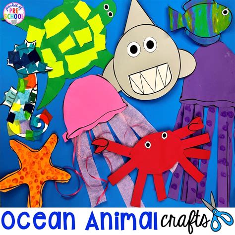 Preschool Ocean Animal Crafts