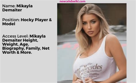 Mikayla Demaiter Onlyfans Height Wiki Bio Age Net Worth More Otosection