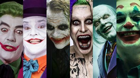 En Reproducción Todas las versiones de Joker en live action