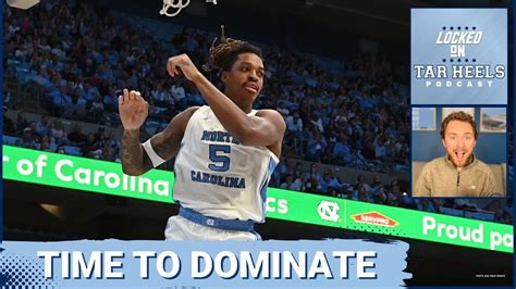 Video Locked On Tar Heels Unc Basketball Hosts Uc Riverside