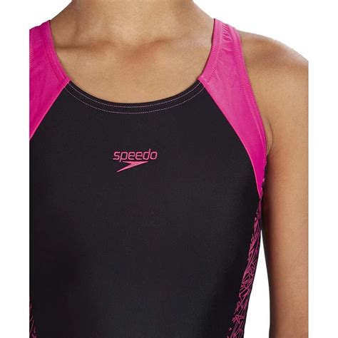 Speedo Boom Splice Muscleback Swimsuit Black Swiminn