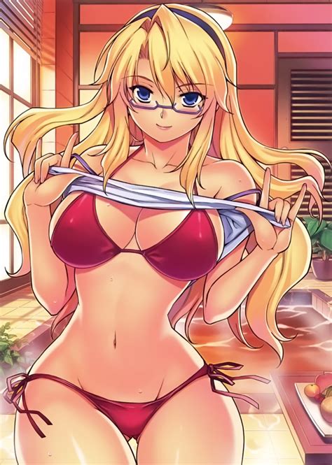 Rule 34 Bikini Female Freezing Series Glasses Kim Kwang Hyun Satellizer El Bridget Solo